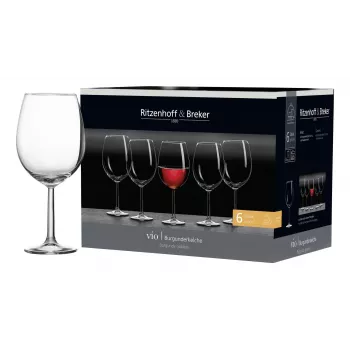 Ritzenhoff & Breker VIO burgundi borospohár 570 ml tiszta (812183)