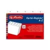 Herlitz A-Z regiszter, A7 fekvő, 24 részes, fehér polipropilén 1500768