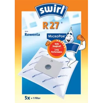 Melitta Swirl R 27 MicroPor porszívó zsák, 5 darabos csomag 170654