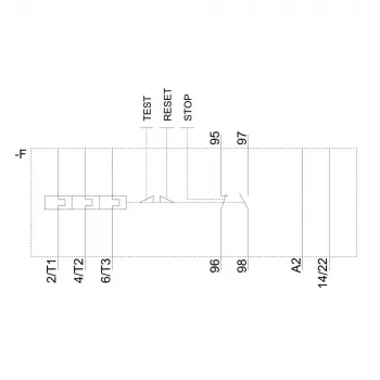 SIEMENS SIRIUS 3RU21 termikus túlterhelés-védelem 1,8-2,5A S00 csavaros csatlakozók 3RU21161CB0