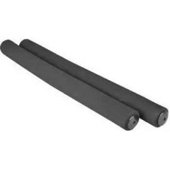 FISCHER puha kerékpár markolat, fekete, 1 pár, 125 mm, ütéscsillapító 85756