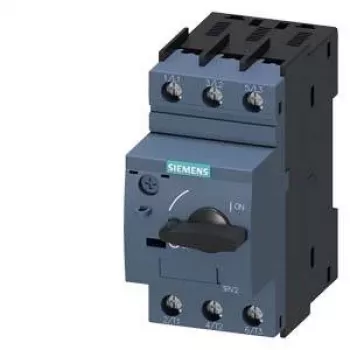 SIEMENS SIRIUS 3RV2 teljesítménykapcsoló transzformátorvédelemhez 5,5-8A 3 pólusú 3RV2411-1HA1 3RV24111HA10