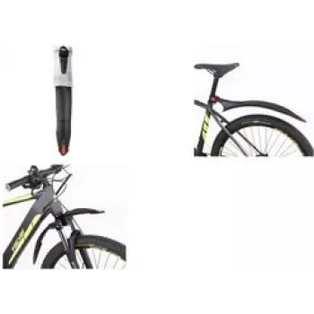 FISCHER kerékpár-sárvédő szett 26-29 inch műanyag gyorszárral fekete 85968