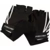 FISCHER kerékpáros kesztyű Sport, S/M méret, párnázott tenyér, lélegző kézhát, tépőzáras, uniszex, félujjas 86313