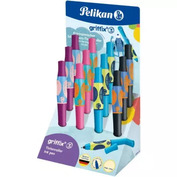 Pelikan griffix rollertoll, bolti display, ergonomikus markolat, jobbkezeseknek, királykék (605366)