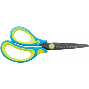 Pelikan 810265 Office & Craft Scissors Straight Cut Blue-Yellow