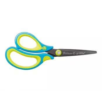 Pelikan 810265 Office & Craft Scissors Straight Cut Blue-Yellow
