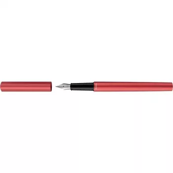 Pelikan Ineo Elements töltőtoll, tűzpiros, matt eloxált fém, polírozott rozsdamentes acél hegy M, 1 darab (300009909)