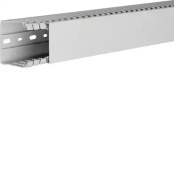 Hager vezetékcsatorna 2000 x 60 x 60 mm világosszürke HA760060