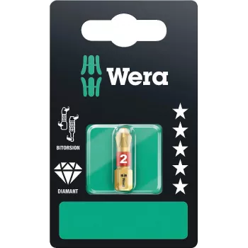 Wera 851/1 BDC SB Phillips PH 2 x 25 mm gyémántbevonatú BiTorsion bit 05073335001