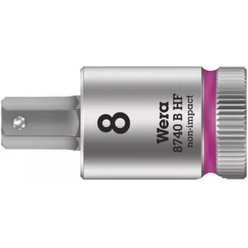 Wera Zyklop 8740 B HF 3/8 inch belső 6-kant dugókulcs, 8 mm, tartófunkcióval 05003039001