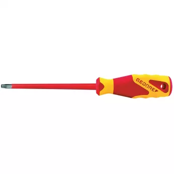 GEDORE VDE 2163 TX T10 szigetelt Torx csavarhúzó, 60 mm penge 2824612