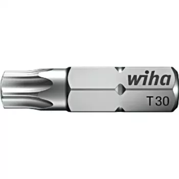 Wiha Torx csavarhúzó-bit T27 x 25 mm, 1/4 inch hatszögletű szár 7015Z/T27-25