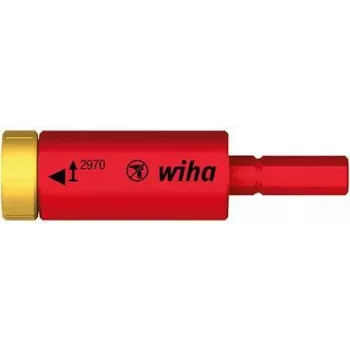 Wiha 29701200 nyomatékadapter TorqueVario-S-hez, 1/4 inch hatszög kimenet, 133 mm