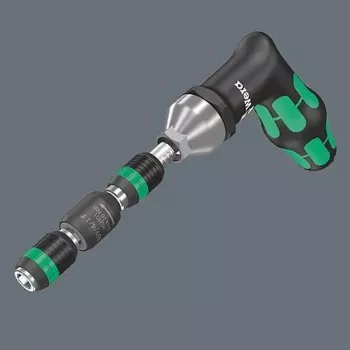 Wera 05052501001 bittartó csavarhúzó nyél Rapidaptor gyorscserélő befogóval, 1/4 inch hatlap meghajtás, Kraftform többkomponensű nyél