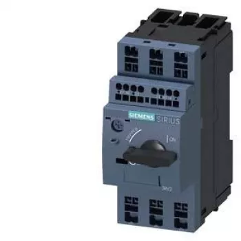SIEMENS SIRIUS 3RV2011-1HA25 motorvédő kapcsoló, 5,5-8 A, 3-pólusú, csavaros kapcsok