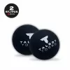 TALBOT torro squash labda, fekete/piros, medium, 2-es csomag buborékcsomagolásban piros ponttal 251105