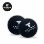 TALBOT torro squash labda, fekete/piros, medium, 2-es csomag buborékcsomagolásban piros ponttal 251105