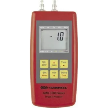 Greisinger GMH3161-002 differenciálnyomás-mérő levegőhöz és gázokhoz, -0,005 - +0,005 bar 604215