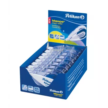 Pelikan blanco Maxi korrekciós roller, 4,2 mm x 10 m, oldószermentes, fehér 340315