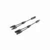 SHIVERPEAKS PV4 T-adapter kábelkészlet, 2 az 1-hez, 4 mm², fekete, 30 cm BS02-21032