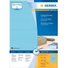 HERMA 4558 téglalap alakú kék öntapadós címkék, 13 x 38 mm, 1400 címke