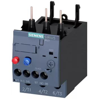 SIEMENS SIRIUS 3RU2126-1KB0 termikus túlterhelés-védelem 9,0-12,5A 10-es osztály, csavaros kapcsok, 1NO+1NC