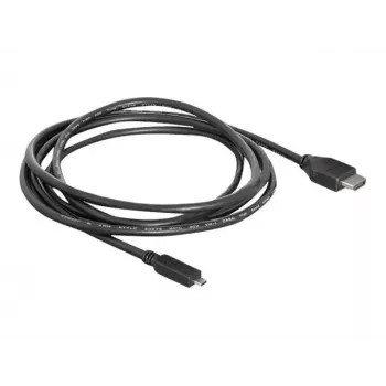 DeLOCK HDMI-Micro-HDMI kábel 2 m, 32 AWG, High Speed Ethernet-támogatással, 4K 82664