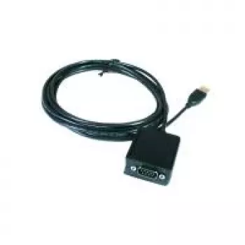 EXSYS EX-1302IS USB-RS-232 soros adapter, FTDI chipkészlet, 0,8 m kábel, fekete