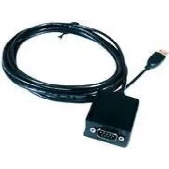 EXSYS EX-1302IS USB-RS-232 soros adapter, FTDI chipkészlet, 0,8 m kábel, fekete