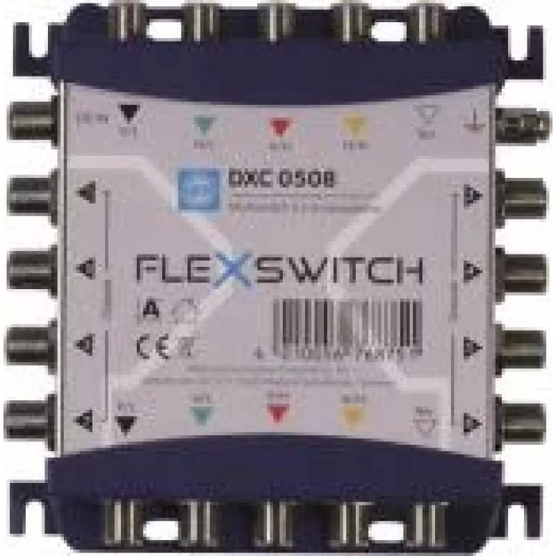 WISI DXC0508 FLEXSWITCH multiswitch 5-in-8 kaszkádolható SAT/TERR 76875