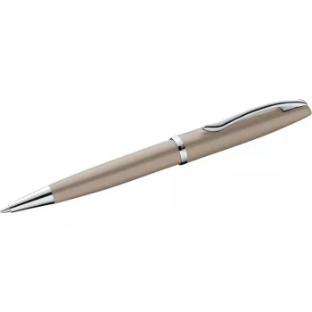 Pelikan Jazz Noble Elegance golyóstoll, taupe fém, forgómechanizmus, közepes kék tinta 300010130