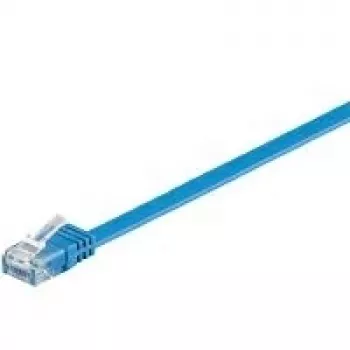 Wentronic RJ-45 CAT6 0,5 m patchkábel, U/UTP, kék 96395