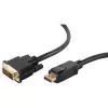 shiverpeaks BASIC-S DisplayPort - DVI-D 24+1 kábel, 7,5 m, fekete BS77497-1