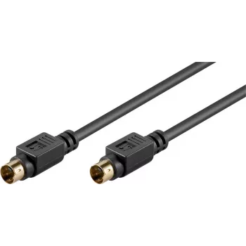 Wentronic AVK 157-500 S-Video kábel 5,0 m fekete dugó-dugó 50059