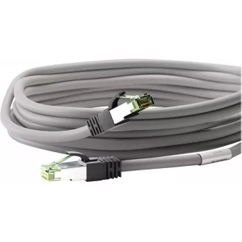 Wentronic Goobay CAT 8.1 patch kábel, S/FTP (PiMF), szürke, 20 m - LSZH halogénmentes, réz AWG 24 (55143)