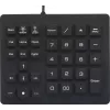 Renkforce USB számgépbillentyűzet fröccsenővíz- és porvédett, trackballal fekete (RF-4791687)