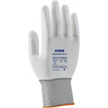 Uvex 60041 védőkesztyű fehér elasztán-polinamid méret 11 6004111