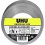 UHU univerzális szövetragasztó szalag, 48 mm x 50 m, szürke, extra erős, poliészter bevonatú, 1 tekercs 46615