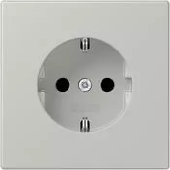 JUNG LC 1520 205 SCHUKO aljzat 16 A 250 V, lakkozott duroplaszt, LS sorozat, gris clair 31 (32013)