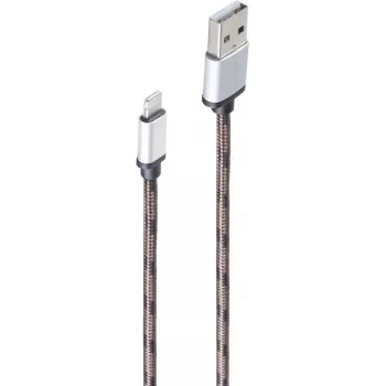SHIVERPEAKS BS14-50078 Lightning USB-A kábel 0,9 m barna