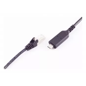 SHIVERPEAKS USB-C RJ45 Gigabit Ethernet adapterkábel 1 m fekete BS13-51025