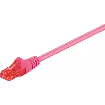Wentronic 3 m Cat6 RJ-45 patch kábel magenta 95276-GB