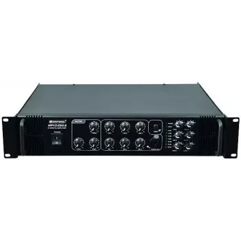 Omnitronic 80709786 audio erősítő, fekete