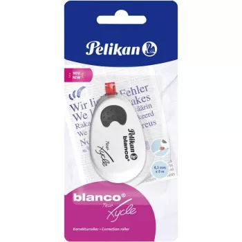 Pelikan Xycle korrekciós roller Blanco 4,2 mm x 8 m oldószermentes, azonnal felülírható, ergonomikus – 1 darab (300001140)