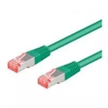 Wentronic 95647 CAT6 patch kábel, RJ45 dugó–dugó, 25 m, zöld