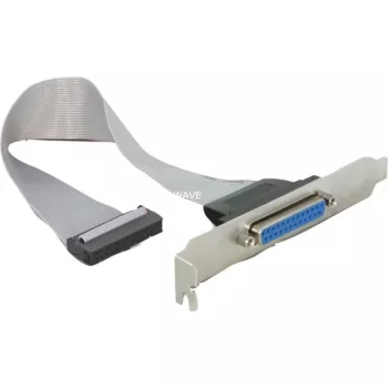 Delock foglalatfedél 1 x párhuzamos port DB25 aljzat 26-pin IDC-re – 25 cm 84300