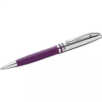 Pelikan Jazz Classic golyóstoll, lila fém, forgómechanika, kék tinta, Medium 300013899