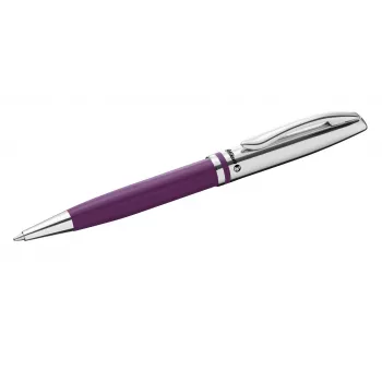 Pelikan Jazz Classic golyóstoll, lila fém, forgómechanika, kék tinta, Medium 300013899