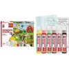 Marabu KiDS Window Color készlet Farm, 6 x 25 ml lehúzható ablakfesték, vízbázisú, eltávolítható, 1 készlet (0306000000006)